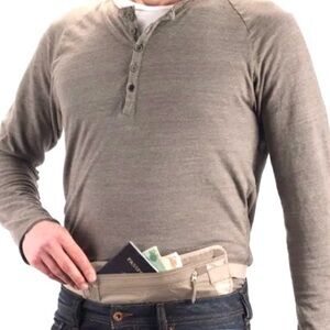 EAGLE CREEK Undercover
Money Belt DLX, tan